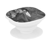 Support Téléphone Extensible - Jacques Chirac Boit de l'Alcool President France - Poignée Grip de Maintien et Stand Vidéo pour Smartphone Compatible Tous Modèles Imprimé en France