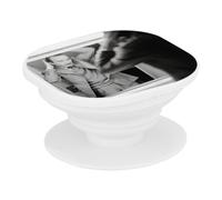 Support Téléphone Extensible - Jacques Chirac Swag Classe Coiffure President France - Poignée Grip de Maintien et Stand Vidéo pour Smartphone Compatible Tous Modèles Imprimé en France