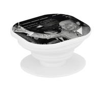 Support Téléphone Extensible - Jacques Chirac Swag Vintage President France Ivre - Poignée Grip de Maintien et Stand Vidéo pour Smartphone Compatible Tous Modèles Imprimé en France