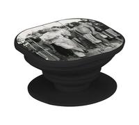 Support Téléphone Extensible - Jacques Chirac Vintage Polynesie Tribu President France - Poignée Grip de Maintien et Stand Vidéo pour Smartphone Compatible Tous Modèles Imprimé en France