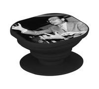 Support Téléphone Extensible - Jacques Chirac Vintage Toast Boit de l'Alcool President France - Poignée Grip de Maintien et Stand Vidéo pour Smartphone Compatible Tous Modèles Imprimé en France