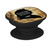 Support Téléphone Extensible - J'Ai Beaucoup Travaillé Bach Citation Musique Compositeur Motivation - Poignée Grip de Maintien et Stand Vidéo pour Smartphone Compatible Tous Modèles Imprimé en France