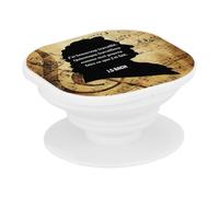 Support Téléphone Extensible - J'Ai Beaucoup Travaillé Bach Citation Musique Compositeur Motivation - Poignée Grip de Maintien et Stand Vidéo pour Smartphone Compatible Tous Modèles Imprimé en France