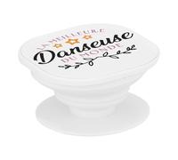 Support Téléphone Extensible - La Meilleure Danseuse du Monde Salsa Jazz Rock Classique Art Musique - Poignée Grip de Maintien et Stand Vidéo pour Smartphone Compatible Tous Modèles Imprimé en France