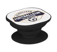 Support Téléphone Extensible - Le Meilleur Footballeur du Monde Foot Football Sport - Poignée Grip de Maintien et Stand Vidéo pour Smartphone Compatible Tous Modèles Imprimé en France