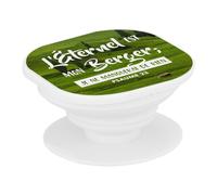 Support Téléphone Extensible - L'éternel est Mon Berger Psaume 23 Verset Bible Religion Spiritualité Citation - Poignée Grip de Maintien et Stand Vidéo pour Smartphone Compatible Tous Modèles Imprimé