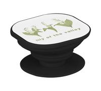 Support Téléphone Extensible - Lily of The Valley Flowers Minimalist Chic Garden Love - Poignée Grip de Maintien et Stand Vidéo pour Smartphone Compatible Tous Modèles Imprimé en France