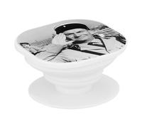 Support Téléphone Extensible - Louis De Funès Acteur Français Photo de Star Célébrité Vieux Cinéma Original 3 Gendarmes - Poignée Grip Maintien et Stand Vidéo pour Smartphone Compatible Tous Modèles