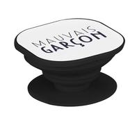 Support Téléphone Extensible - Mauvais Garçon Humour France Homme - Poignée Grip de Maintien et Stand Vidéo pour Smartphone Compatible Tous Modèles Imprimé en France