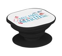 Support Téléphone Extensible - Mes Amis Marins Animaux Aquatique Dessin Illustration - Poignée Grip de Maintien et Stand Vidéo pour Smartphone Compatible Tous Modèles Imprimé en France