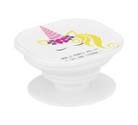 Support Téléphone Extensible - Non Je Ronfle Pas Je suis Une Licorne Dessin Corne Oreilles Yeux Crinière Animaux Fantastiques - Poignée Grip de Maintien et Stand Vidéo pour Smartphone Compatible Tous