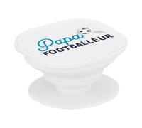 Support Téléphone Extensible - Papa Footballeur Sport Football Ballon Père - Poignée Grip de Maintien et Stand Vidéo pour Smartphone Compatible Tous Modèles Imprimé en France