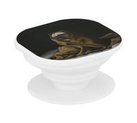 Support Téléphone Extensible - Petit Chien Carlin Emmitouflé dans Une Couverture Triste Mignon Attendrissant Animaux - Poignée Grip de Maintien et Stand Vidéo pour Smartphone Compatible Tous Modèles