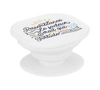 Support Téléphone Extensible - Ressemblance Facteur Coincidence Humour Bébé - Poignée Grip de Maintien et Stand Vidéo pour Smartphone Compatible Tous Modèles Imprimé en France