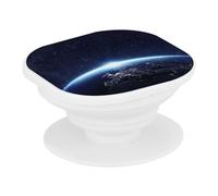 Support Téléphone Extensible - Terre Vue de l'espace Planete Soleil Astronomie Europe - Poignée Grip de Maintien et Stand Vidéo pour Smartphone Compatible Tous Modèles Imprimé en France