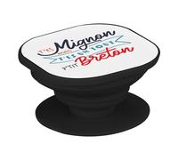 Support Téléphone Extensible - T'es Mignon mais t'es Un Tout p'tit Breton Film Tour Montparnasse - Poignée Grip de Maintien et Stand Vidéo pour Smartphone Compatible Tous Modèles Imprimé en France