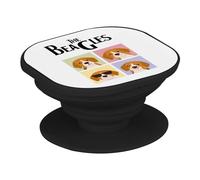 Support Téléphone Extensible - The Beagles Parodie Chien Animaux de Compagnie - Poignée Grip de Maintien et Stand Vidéo pour Smartphone Compatible Tous Modèles Imprimé en France