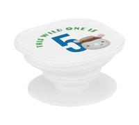 Support Téléphone Extensible - This Wild One is 5 Celebration Birthday Party Gift Safari Animals - Poignée Grip de Maintien et Stand Vidéo pour Smartphone Compatible Tous Modèles Imprimé en France