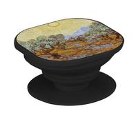 Support Téléphone Extensible - Van Gogh Oliviers Peinture Post-Impressionnisme - Poignée Grip de Maintien et Stand Vidéo pour Smartphone Compatible Tous Modèles Imprimé en France