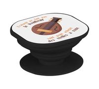 Support Téléphone Extensible - Vielle à Roue - l'argent ne Fait Pas Le Bonheur Moyen Âge Poignée Grip de Maintien et Stand Vidéo pour Smartphone Compatible Tous Modèles Imprimé en France