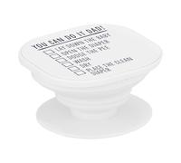 Support Téléphone Extensible - You Can Do It Dad Diaper Instruction - Poignée Grip de Maintien et Stand Vidéo pour Smartphone Compatible Tous Modèles Imprimé en France