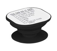 Support Téléphone Extensible - You Can Do It Dad Diaper Instruction - Poignée Grip de Maintien et Stand Vidéo pour Smartphone Compatible Tous Modèles Imprimé en France