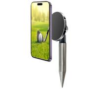 Support Téléphone Golf | Support Téléphone Sol pour Selfie | Aide d'Entraînement Portable pour Monture Pratique Extérieure Vidéo Débutants Entraîneurs