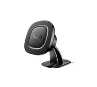 Support Téléphone Magnétique 360 degré Tableau de Bord Voiture Noir