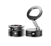 Support Téléphone Magnétique Pliable en Alliage d'Aluminium à Ventouse