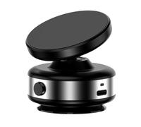 Support Téléphone Magnétique Voiture pour Tableau de Bord - Aluminium Support Magnétique | Rotation 360 Degrés avec Fonction Aspiration sous Vide, Supports Multifonctionnel, Idéal pour Fenêtre
