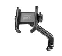 Support Téléphone Moto - Amortisseur Chocs Pince Rotative, Fixation Guidon Vélo, 360° Orientable, Dégagement Rapide, Double Verrouillage, Pour Trajet Promenade Compétition