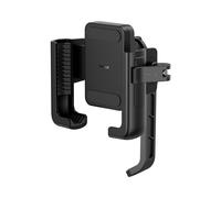 Support Téléphone Moto Anti-Vibration pour Rétroviseur Noir