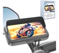 Support téléphone Moto étanche Scooter rétroviseur jusqu'à 7,5" | Fixation rétroviseur, Compatible smartphones