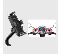 Support Téléphone Moto - Fixation Rétroviseur pour une Conduite en Toute Sécurité
