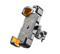Support Téléphone Moto, pour Triumph Tiger Rally Pro 2022, Anti-secousses, Rotation à 360°, Support Téléphone Réglable pour Moto, Support Téléphone Guidon,Yellow