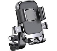 Support Téléphone Moto pour XL Ironhead/XLCR/XL Evolution Evo / XL883N, Smartphone Rotatif à 360° Libération Absorption Chocs Antidérapante Accessoires Motos,B Handlebars