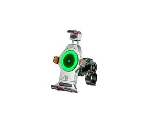 Support téléphone moto - RNCYN - Rotation 360 degrés - Amortisseur de vibrations - Serrure antivol