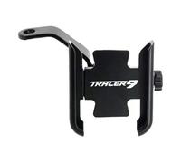 Support Téléphone Moto Support Telephone Scooter Support Téléphone pour Rétroviseur Moto avec Rotation à 360°pour Yamaha TRACER9 Tracer9 TRACER Tracer9 2023 Rétroviseur de moto-Mirror Type Black