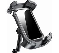 Support Telephone Moto Voiture, Anti-Vibration, Universel Rotatif À 360° Pour Moto, Montage Et Démontage Rapides Du Guidon, Protection Complète Pour Vélos De Route Et Scooters Vtt.