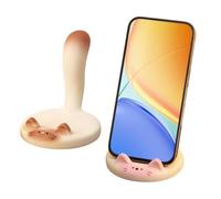 Support téléphone portable pour bureau 2 Pièces Déco Chat Mignon Résine