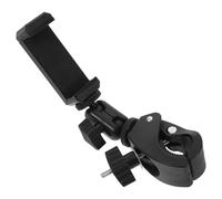 Support Téléphone pour Clarinette Pivotant à Dégagement Rapide Noir | Pince Métallique et Plastique, Rotation 360°, Tube de Pupitre 0,05 à 0,15 Pouce, pour Concerts