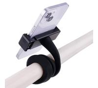 Support Téléphone pour Poussette, Flexible Support pour Téléphone Portable avec Poignée de Bras Antidérapante Alliage Souple GoPro Pince Téléphone pour Poussette Bureau Guidon