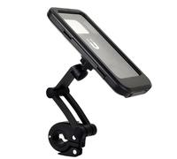 Support Téléphone pour Vélo et Trottinette, Waterproof et Accroche Magnétique Noir