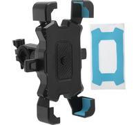 Support Téléphone Pour Vélo, Installation Facile Support De Guidon Pour Vélo Et Moto Avec Clip Rond, Support Téléphone Pour Vélo Compatible Téléphones De 4.5 À 7.0 Pouces, Bleu