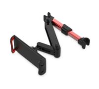 Support Téléphone Télescopique Pour Siège Arrière Voiture Avec Coussin Et Fixation Accessoire Intérieur(Red-Telescopic)