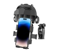 Support Téléphone Vélo | avec Pare-Réglable Antichoc | Support Portable pour Guidon,pour Moto Véhicule Électrique Route Montagne Cyclisme Conduite Voyage