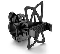 Support téléphone vélo - RNCYN - Réglable - Pour tous les téléphones - Silicone + Plastique - Noir