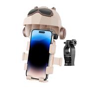 Support Téléphone Vélo | Support Ajustable pour Guidon Et Casque | Téléphone Vélo pour Guidon,pour Trottinette Véhicule Électrique Route Montagne Cyclisme Conduite Trajet