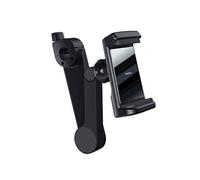 Support Téléphone Voiture Appui-tête Chargeur Induction Qi Rotatif Noir