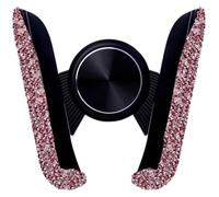 Support Téléphone Voiture - Bling - Universel - Réglable 360 Degrés - ABS - Strass Incrustés